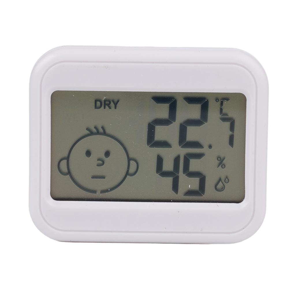 Weather Station Indoor - เครื่องวัดอุณหภูมิและความชื้นดิจิตอล LCD สำหรับใช้ภายในอาคาร เครื่องวัดอุณหภูมิและความชื้นอิเล็กทรอนิกส์ เซ็นเซอร์วัดอุณหภูมิและความชื้น สถานีตรวจอากาศ