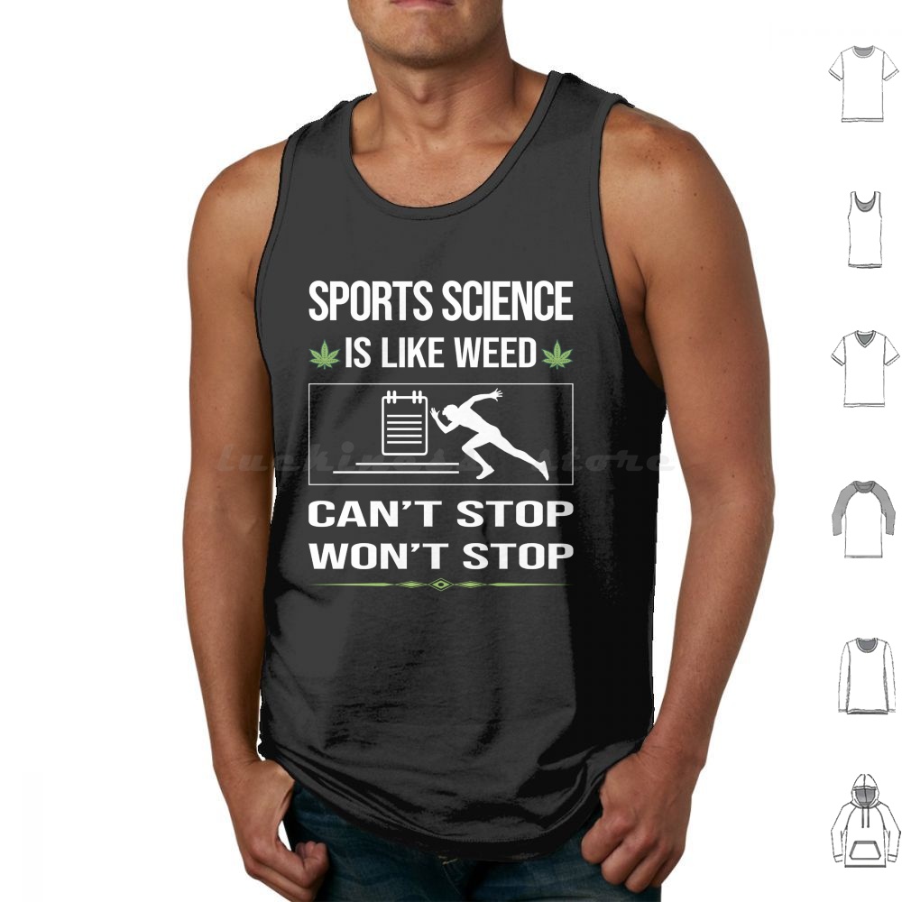 Hobby Is Science - เสื้อกล้ามพิมพ์ลายวิทยาศาสตร์กีฬาสุดฮา ทำจากผ้าฝ้าย ลาย 