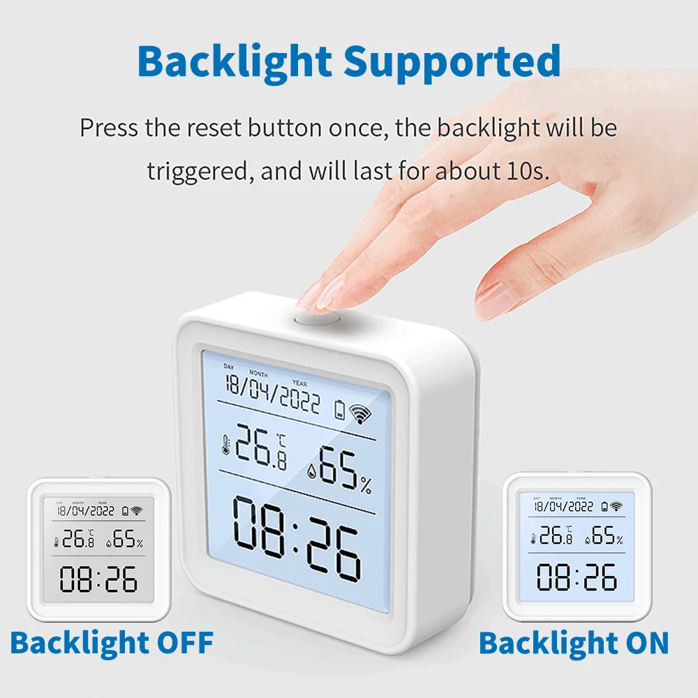 Tuya Zigbee WiFi อุณหภูมิความช - Weather Station Indoor บทวิจารณ์และราคา