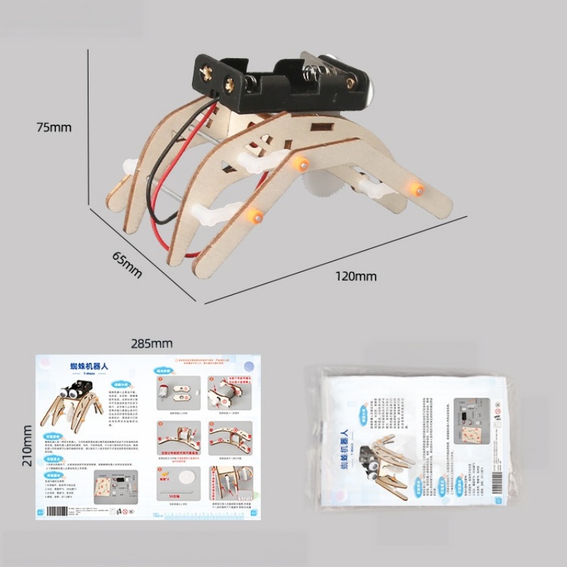 ชุดประกอบหุ่นยนต์แมงมุมเดินได้ - Science And Invention บทวิจารณ์และราคา