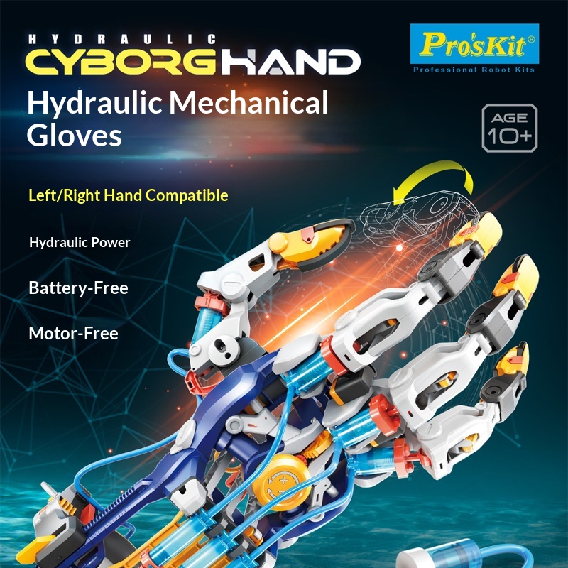 ชุดประกอบแขนหุ่นยนต์ไฮดรอลิก P - Science Hobbyist บทวิจารณ์และราคา