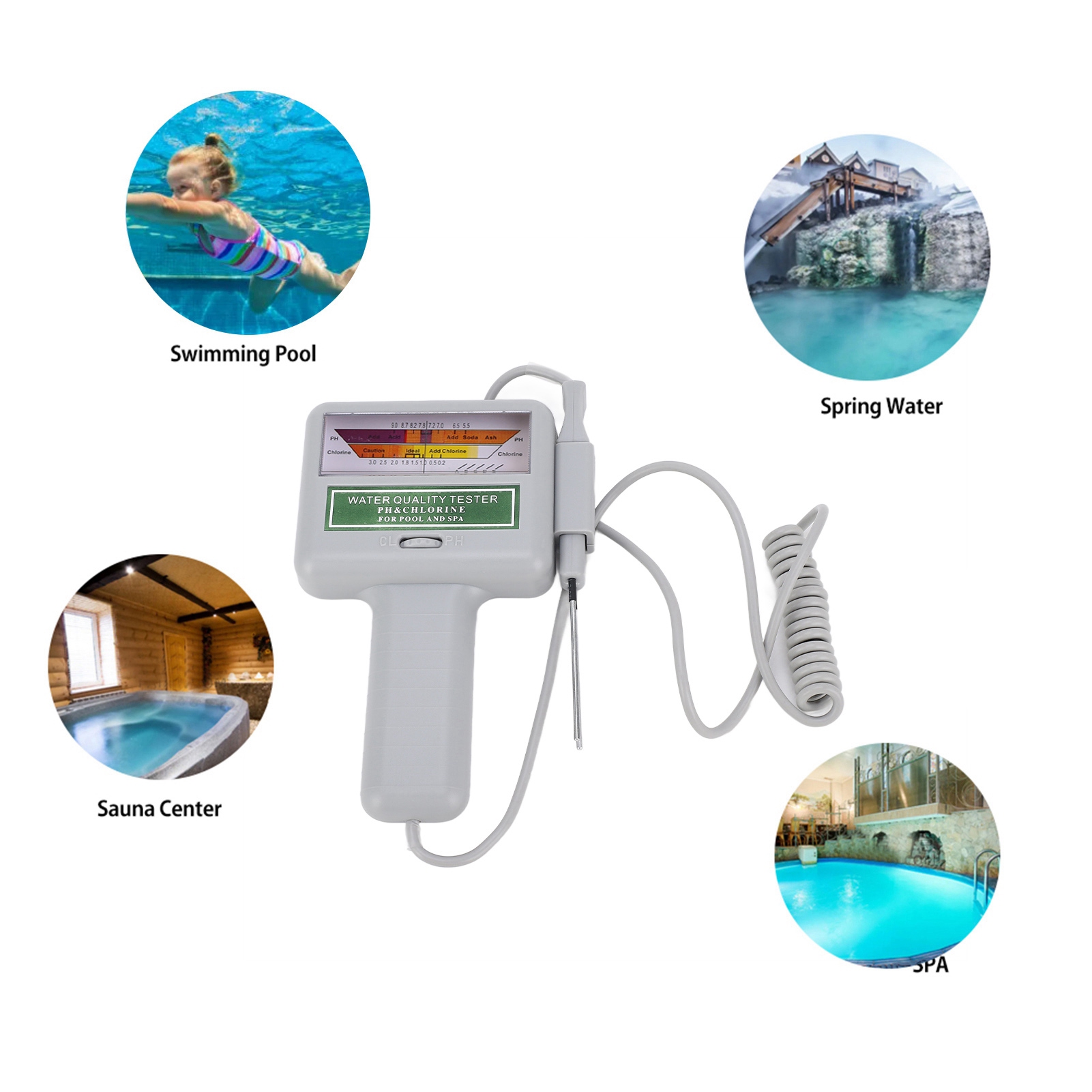 เครื่องวัดคุณภาพน้ำในสระว่ายน้ - Water Testing Kit บทวิจารณ์และราคา
