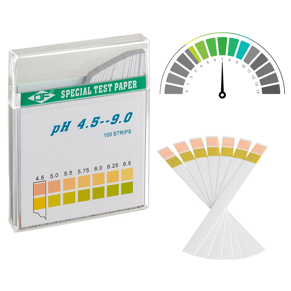 100 ชิ้น ชุดแถบกระดาษวัดค่า PH - Water Testing Kit บทวิจารณ์และราคา
