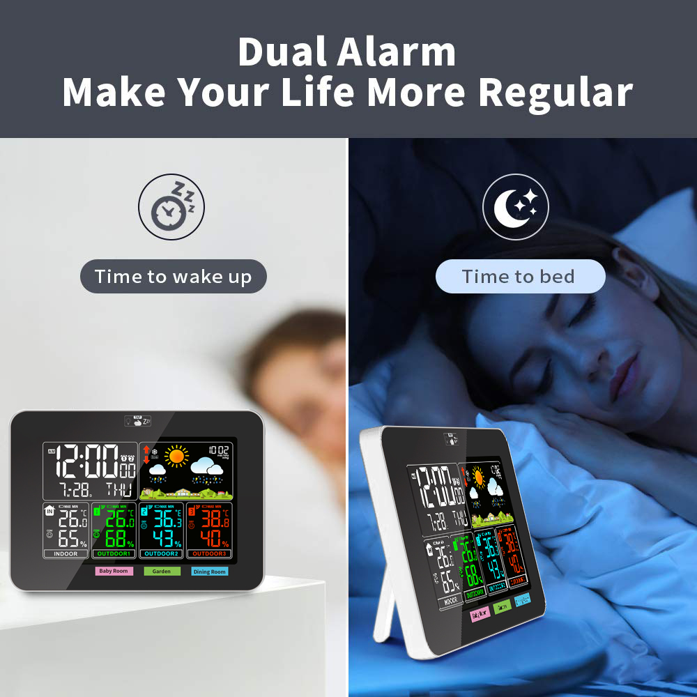 สถานีตรวจอากาศไร้สาย วัดอุณหภู - Weather Station Indoor บทวิจารณ์และราคา