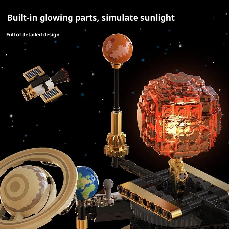 ชุดตัวต่อระบบพลังงานแสงอาทิตย์ - Solar System Orrery บทวิจารณ์และราคา