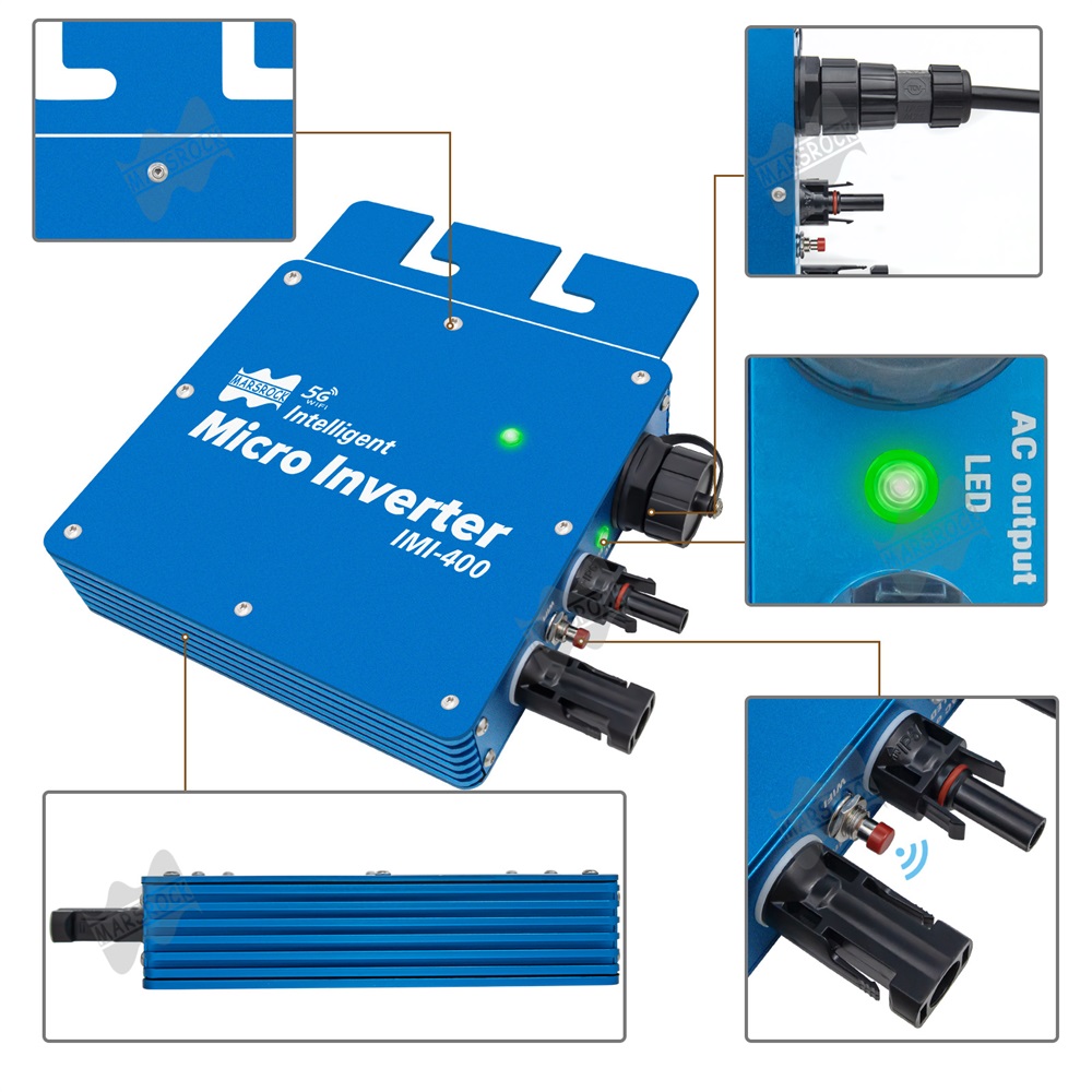 400W บน Grid MINI อินเวอร์เตอร - Solar System Orrery บทวิจารณ์และราคา