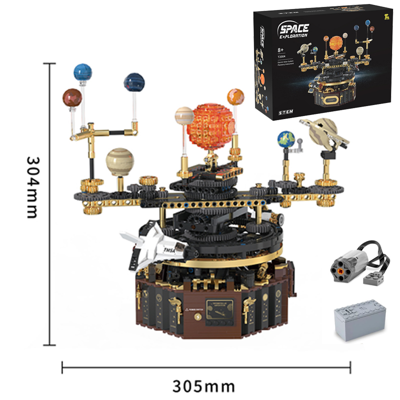บล็อกตัวต่อระบบสุริยะหมุนได้แบ - Solar System Orrery บทวิจารณ์และราคา