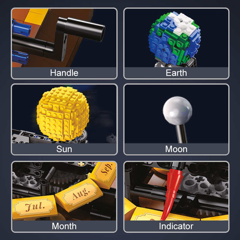โลก ดวงจันทร์ และดวงอาทิตย์ โม - Solar System Orrery บทวิจารณ์และราคา